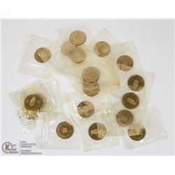 COLLECTION OF SEALED CANADIAN CONFEDERATION TOKENS