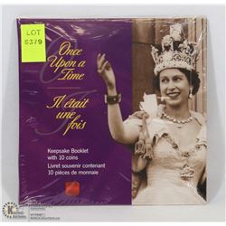 2002 CANADIAN TEN 50-CENT COIN ONCE UPON A TIME