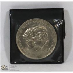 1981 PRINCE OF WHALES AND LADY DIANA COIN