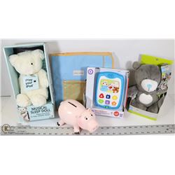 BOX OF BABY ITEMS