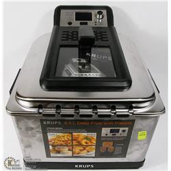 KRUPS 4.5L DEEP FRYER WITH PRESETS