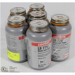 6 NEW BOTTLES OF NICKEL ANTI-SEIZE