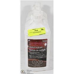 4 NEW BOTTLES OF METHYL HYDRATE