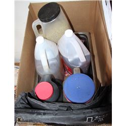 ASSORTED KITCHEN SPICES, SS TRAY,