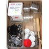 Image 1 : BOX OF KITCHEN UTENSILS, INSERTS, ROLLING PINS +