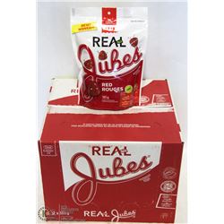 BOX OF RED JUBE-JUBES-12 BAGS/CASE