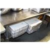 Image 1 : 30"x60" SS PREP-TABLE W/ UNDERSHELF