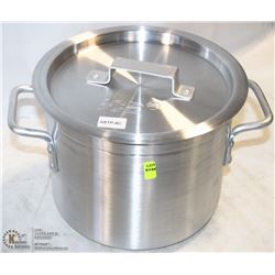 NEW COMMERCIAL ALUMINIUM STOCK POT-8QT