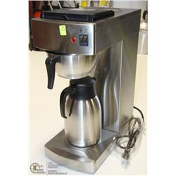 NEW SINGLE- POT, STAINL.STEEL COFFEE MAKER W/