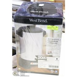 NEW WESTBEND COMMERCIAL 36-CUP COFFEE
