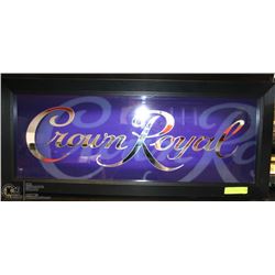 CROWN ROYAL DECOR PICTURE 36"X15"