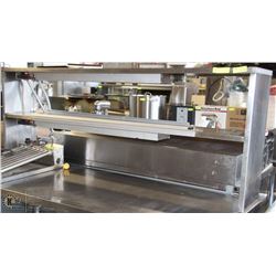 COMMERICAL SERVING/WAITING SHELVES