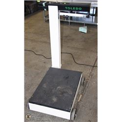 TOLEDO ROLLING FLOOR SCALE