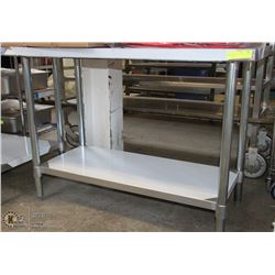 ME#21 24" X 48" SS WORK TOP TABLE WITH