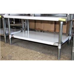 ME#18 30" X 48" SS EQUIPMENT STAND WITH