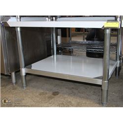 ME#19 30" X 36" SS EQUIPMENT STAND WITH