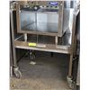 Image 1 : STAINLESS STEEL SERVICE CART 26"X20"X31" HIGH.
