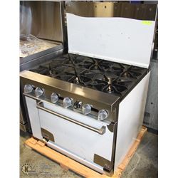 NEW STRATUS 36" GAS RANGE 6 BURNER