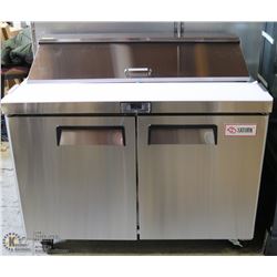 NEW 48" REFRIGERATED 12 PAN SANDWICH/SALAD