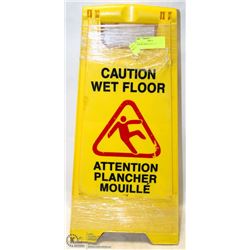 LOT OF 3 WET FLOOR SIGNS