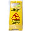 LOT OF 3 WET FLOOR SIGNS