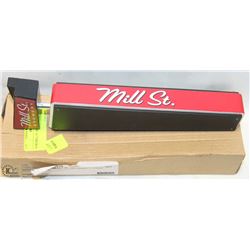 NEW MILL ST. ORGANIC  BREWERY BEER TAP