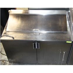 USED 48" S/S PREP TABLE