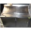 USED 48" S/S PREP TABLE