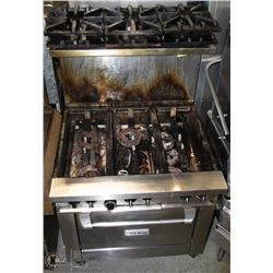 US RANGE 6 BURNER GAS STOVE
