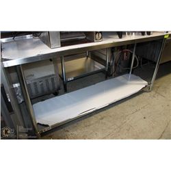NEW STAINLESS WORK TABLE 24"X72"