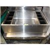 Image 1 : BAR SINK WITH SPEED RAIL 36"X26"X31"H
