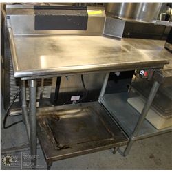 STAINLESS STEEL RUNOFF TABLE