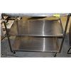 Image 1 : 3 TIER STAINLESS STEEL CART 35 X 21 X 33