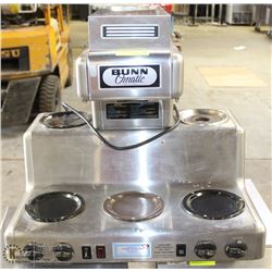COMMERCIAL RL BUNNOMATIC 5 BURNER COFFEE MAKER