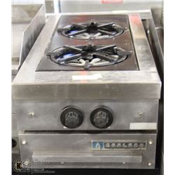 GARLAND 2 BURNER GAS STOVE 30,000BTU'S EACH