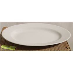 LOT OF 12 NEW 13" OVAL PLATTERS
