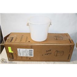 12 4 QUART RUBBERMAID STORAGE CONTAINERS