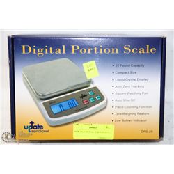 NEW 20LB DIGITAL PORTION SCALE ON CHOICE