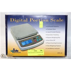 NEW 20LB DIGITAL PORTION SCALE ON CHOICE
