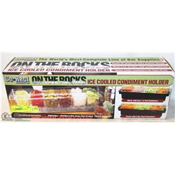 NEW ICE COOLED CONDIMENT HOLDER WITH