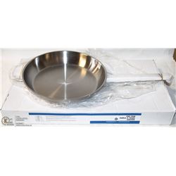 12.5" HEAVY DUTY STAINLESS STEAL FRY PAN