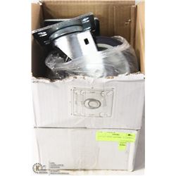LOT OF 4 NEW CASTERS - 2 LOCKING, 2