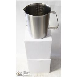 LOT OF 2 NEW 1500ML HEAVY SS MEASURES