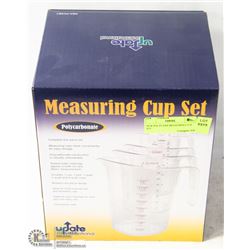 NEW POLYCARB MEASURING CUP SET