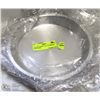 Image 1 : LOT OF 12 NEW 8" X 1" ALUMINUM PIE PLATES