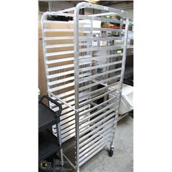 NEW ALUMINUM 20 TIER PAN RACK ON CHOICE
