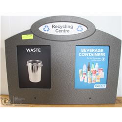 RECYCLE CENTER SIGN BOARD. ON CHOICE