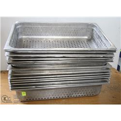 APPROX 15 PERFORATED AND SOLID INSERTS