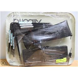 BRACKETS & A WIRELESS MIC WITH RECEIVER