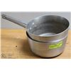 Image 1 : LOT OF 2 ASSORTED STAINLESS STEEL POTS